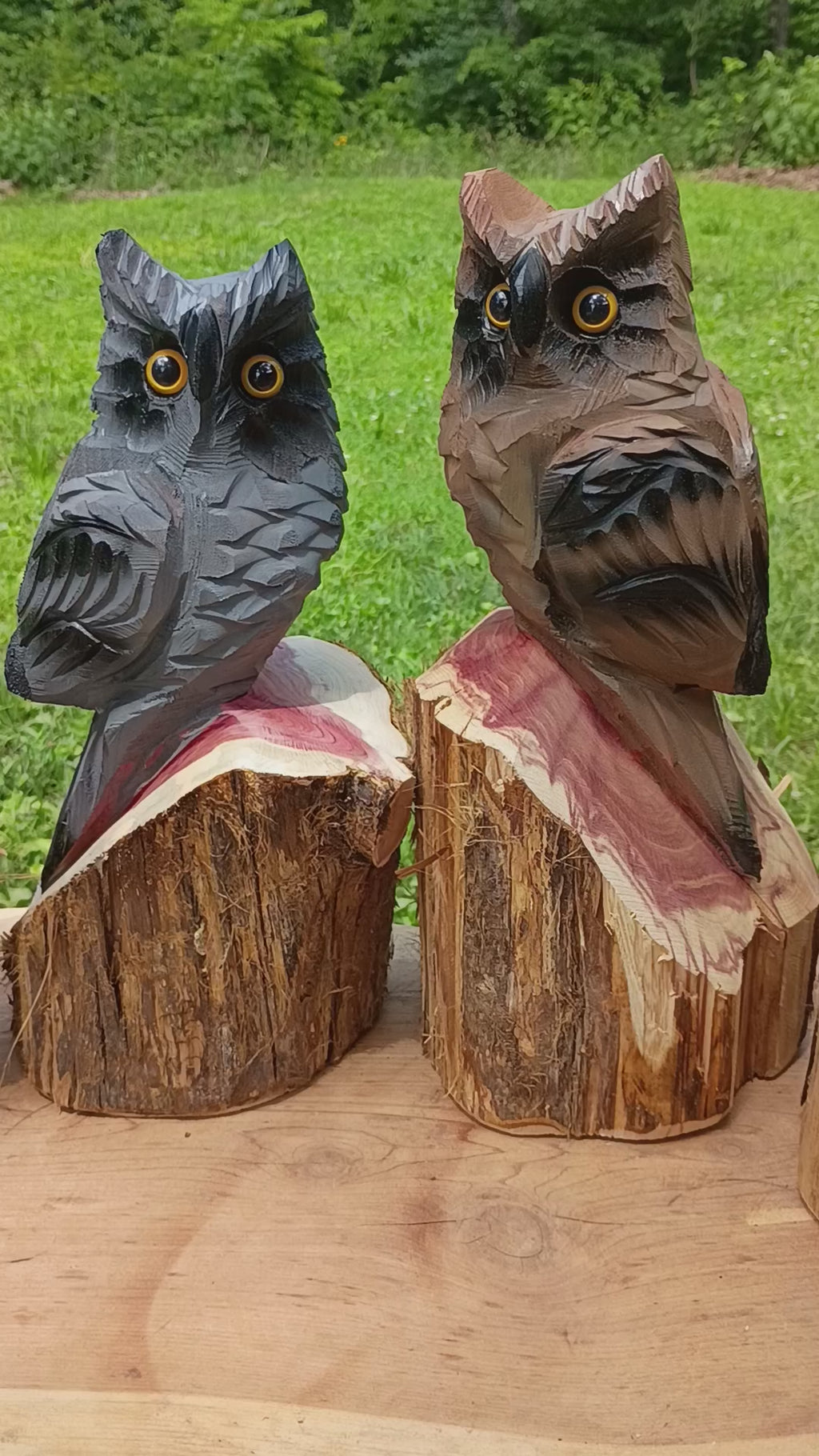 12" Hoot and Holler Couple