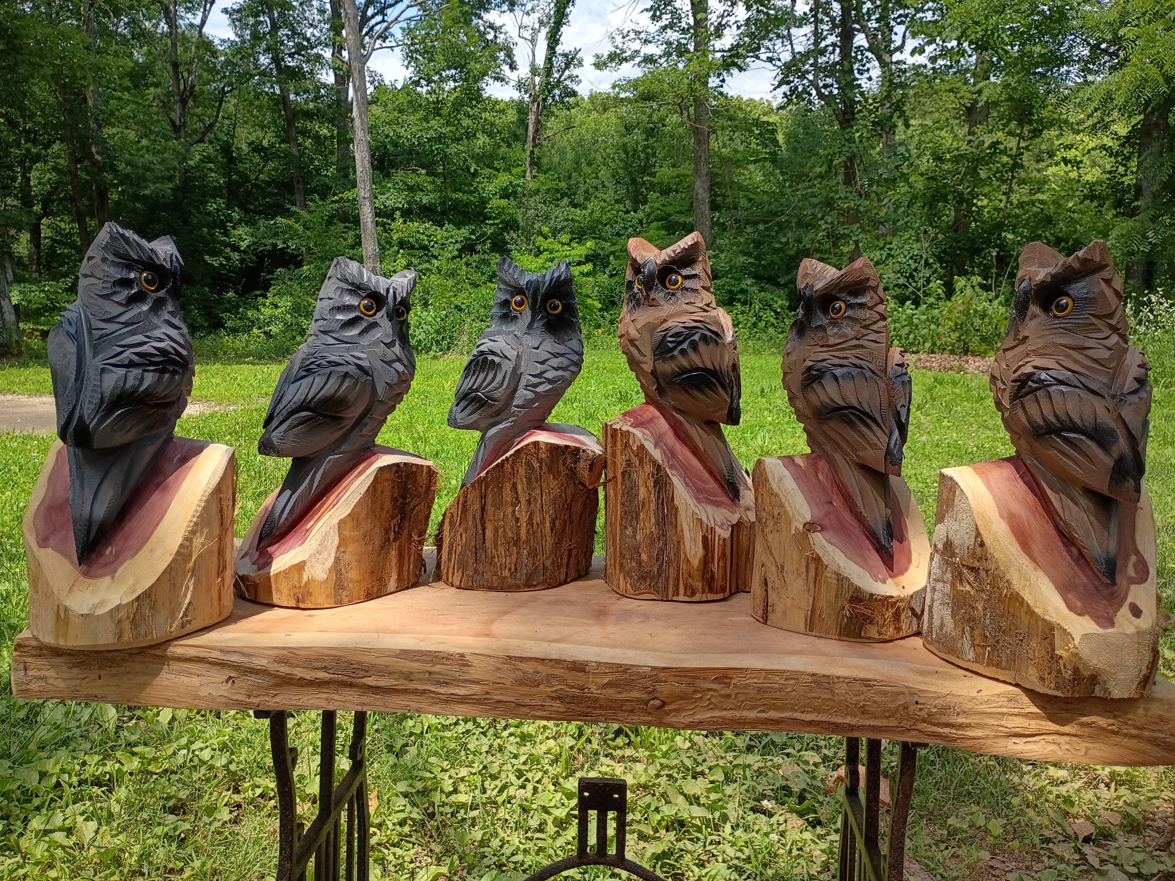 12" Hoot and Holler Couple