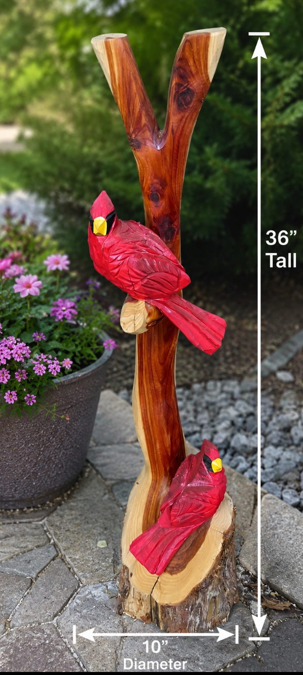 Cardinal Companions (made to order)